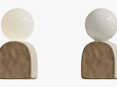 Handmade Mima Table Lamp 3D model