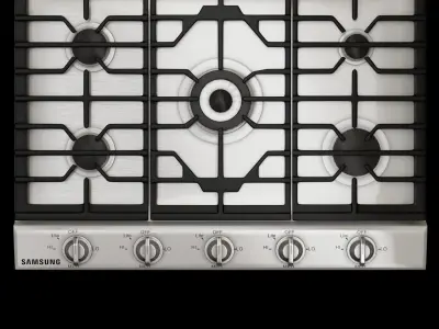 samsung appliances collection Low-poly 3D model