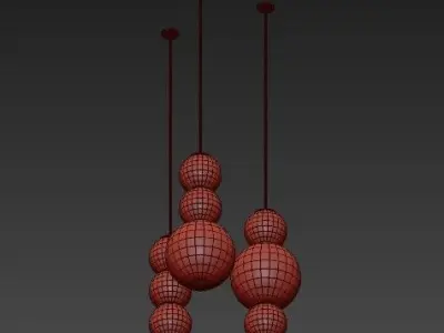 PEARLS 3 three balls 3D model