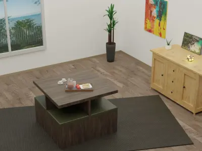 Simple Room 3D model