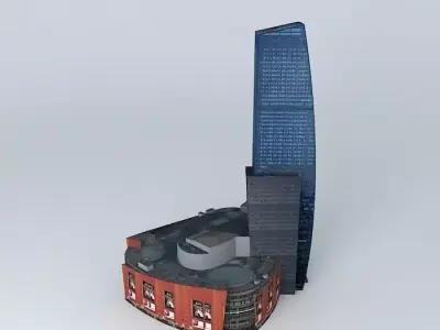 Shanghai Zhongshan Renaissance Hotel Cloud Nine Shopping Mall Free 3D model