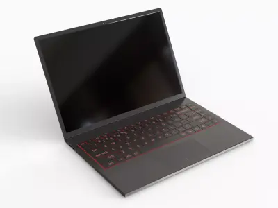 Veevo Laptop Low-poly 3D model