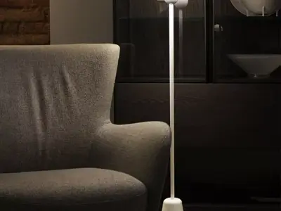 Star Floor Lamp 3D model