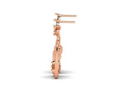 Women Earrings 3D print model