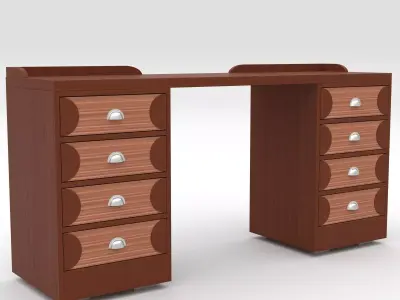 Office Table 3D model shop