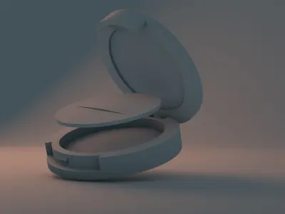 Cosmetic accessory Low-poly 3D model