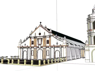 Architecture-Religion-God-Culture-Temple -0228 3D model