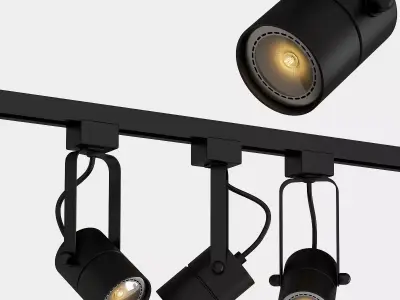 Pro Track lighting 3D model