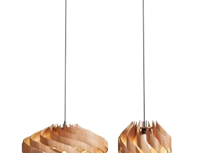 Pendant light 04 3D model