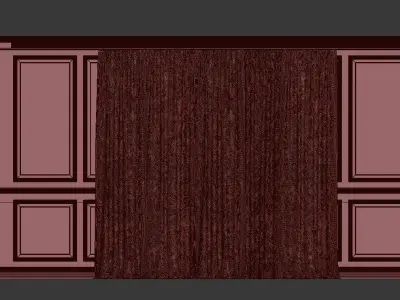 Curtain Set 306 3D model