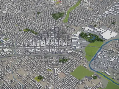 Modesto Low-poly 3D model