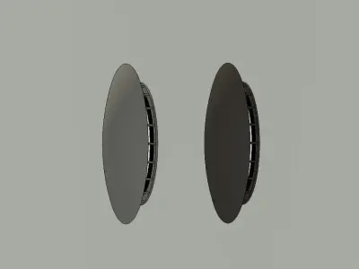 MERIDIANO WALL LAMP 10 INCH DIAMETER 3D model