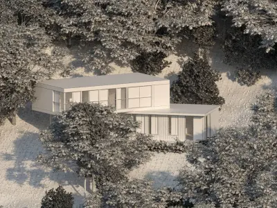 Complete House - El Penol Cabin 3D model