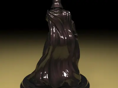 Darth Vader Figure 3D model in parts stl file ready to print 3D print model