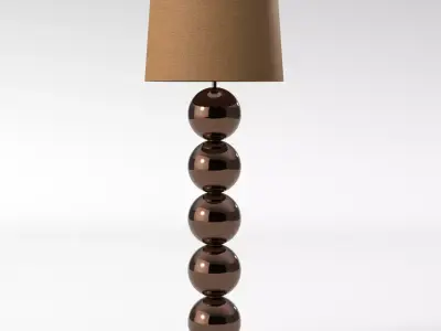 Floor lamp Milano 3D model