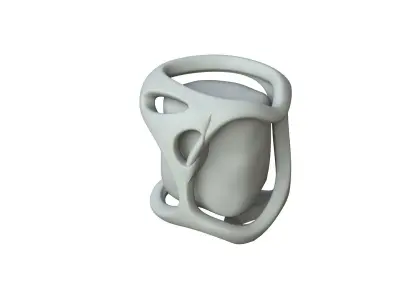SciFi Shape Object Low Poly Low-poly 3D model 22