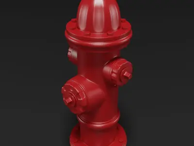 Fire Hydrant 3D model