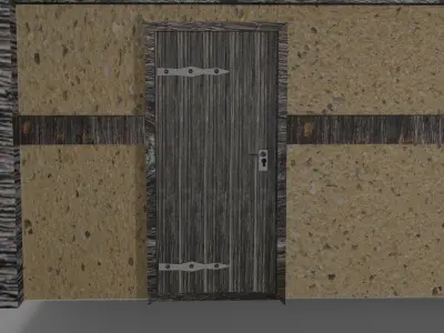 Fantasy Wooden House - Old Style 3D model