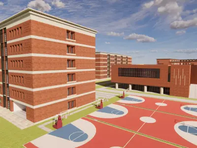 University School-C11 3D model