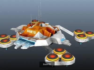 Space Stations 3D Model Pack
