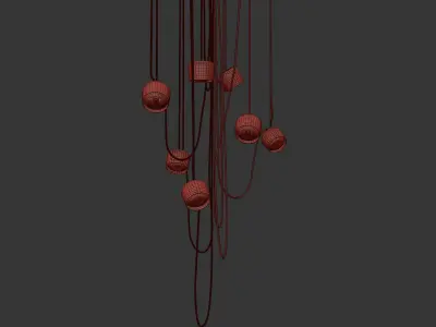 industrial shade lights 3D model