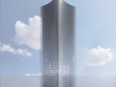 Parametric Building 1c12 3D model