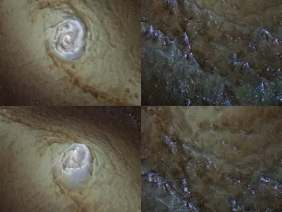 NGC 1433 deep sky object 3d software analysis 3D print model