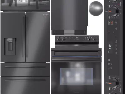 Samsung Appliance Collection 08 3D model