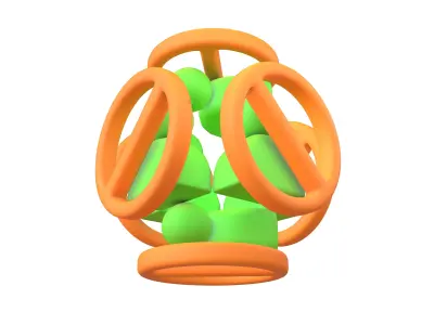 Blocked User Icon V2 007 Low-poly 3D model