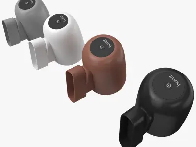 Wall Lamp Nut A 01 Outdoor Indoor By Bover 3D model