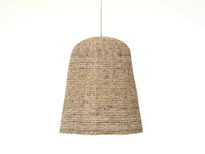 Rice Husk Light Shades 3D model
