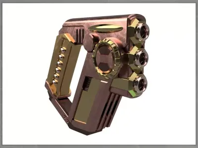 Tellarite Blaster DSC 3D print model