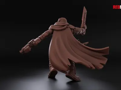 Desert Raiders - Officer of the Imperial Force 3D print model