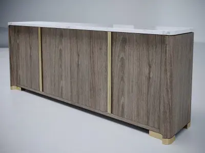 Holly Hunt Oslo Sideboard 3D model
