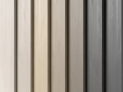 Wood materials Oak - 7 colors - set 04 Texture