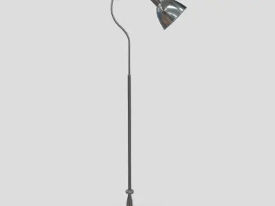 Standing Lamp 4 Low-poly 3D model