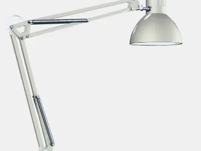 TERTIAL Work lamp Low-poly 3D model