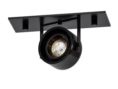 recessed ceiling light with finish 3D model