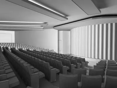 AUDITORIUM - THEATRE 3D model