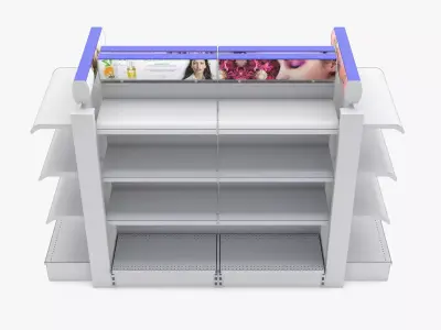 Cosmetic Shelf 3D model