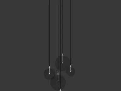 Magic Cluster Pendant light 3D model