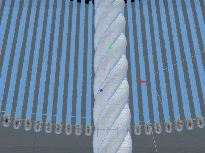 chinese red lantern Low-poly 3D model