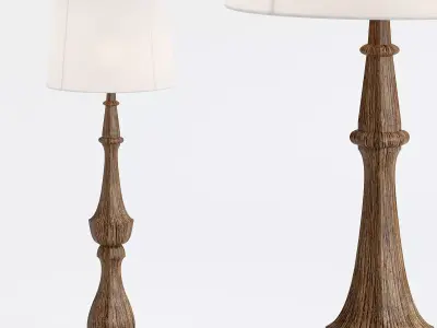 Ellington Floor Lamp Arteriors 3D model