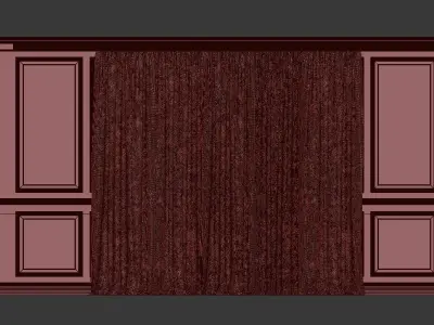 Curtain Set 108 3D model