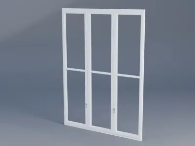 Window Low-poly 3D model
