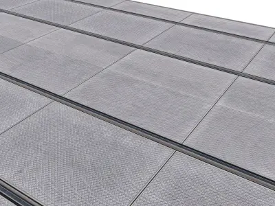 TRAM TRACKS type one 3D model