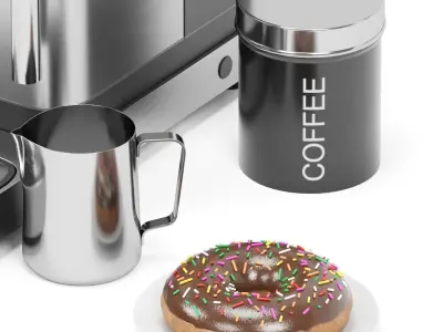 WMF espresso coffee machine 3D model