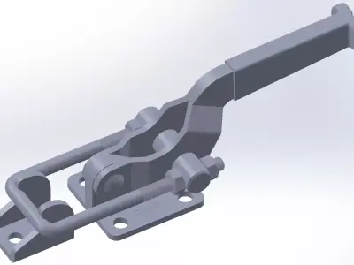 GP-1341 latch for door Free 3D model