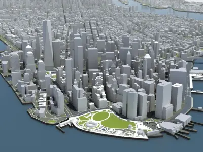 New York City Model 3D model