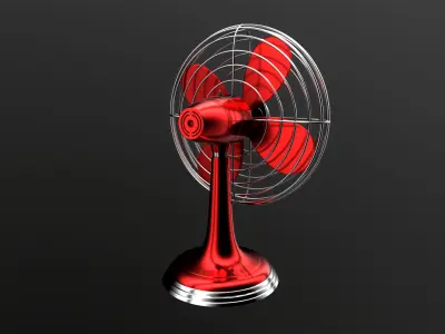 Floor Fan 3D model
